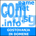 Gostovanja in domene